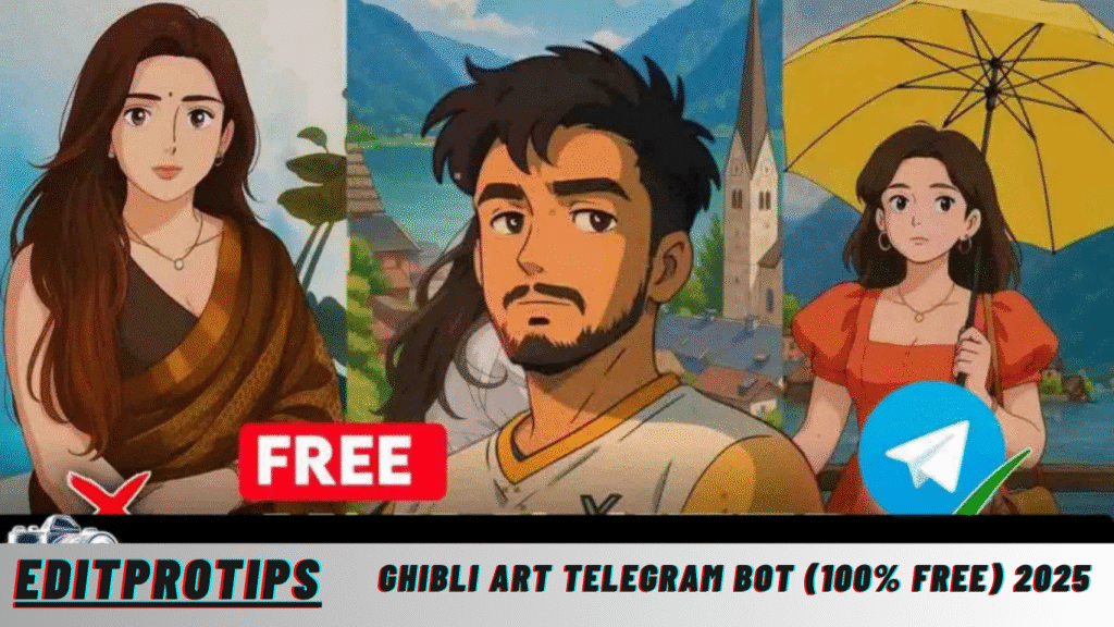 Ghibli art Telegram Bot (100% Free) 2025 Ghibli art Telegram Bot (100% Free) 2025