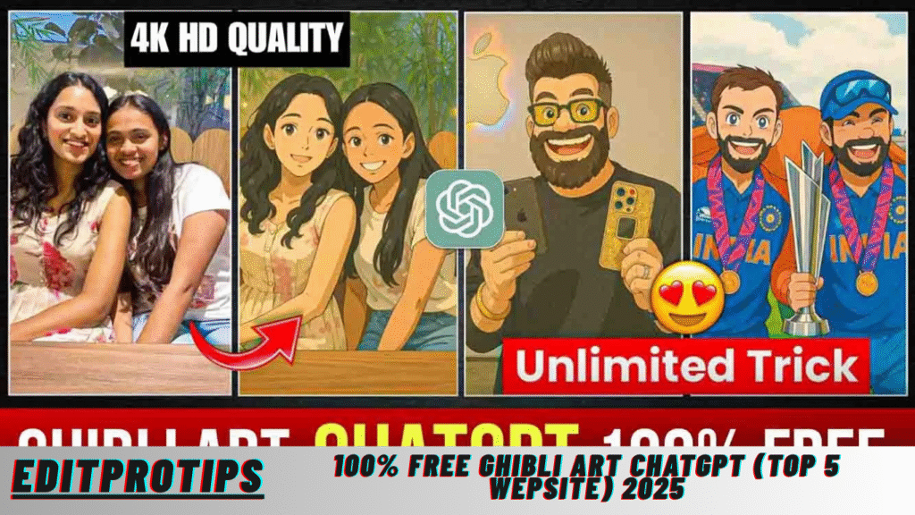 100% Free Ghibli Art ChatGPT (Top 5 Wepsite) 2025 100% Free Ghibli Art ChatGPT (Top 5 Wepsite) 2025