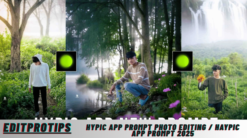 Hypic App Prompt Photo Editing / Haypic App Prompt 2025