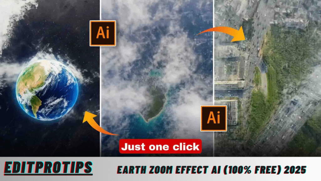 Earth Zoom Effect Ai (100% Free) 2025