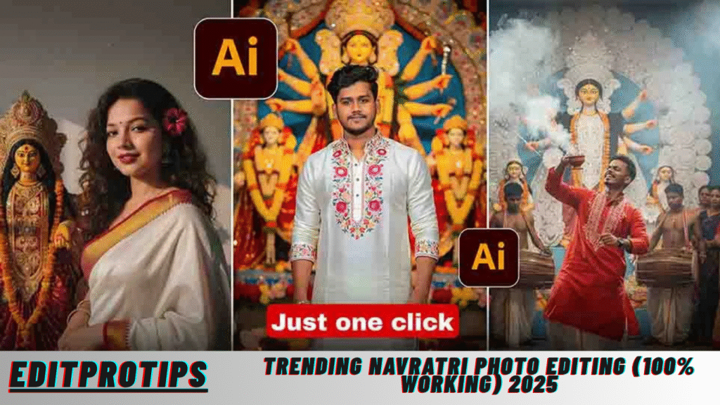 Trending Navratri Photo Editing (100% Working) 2025