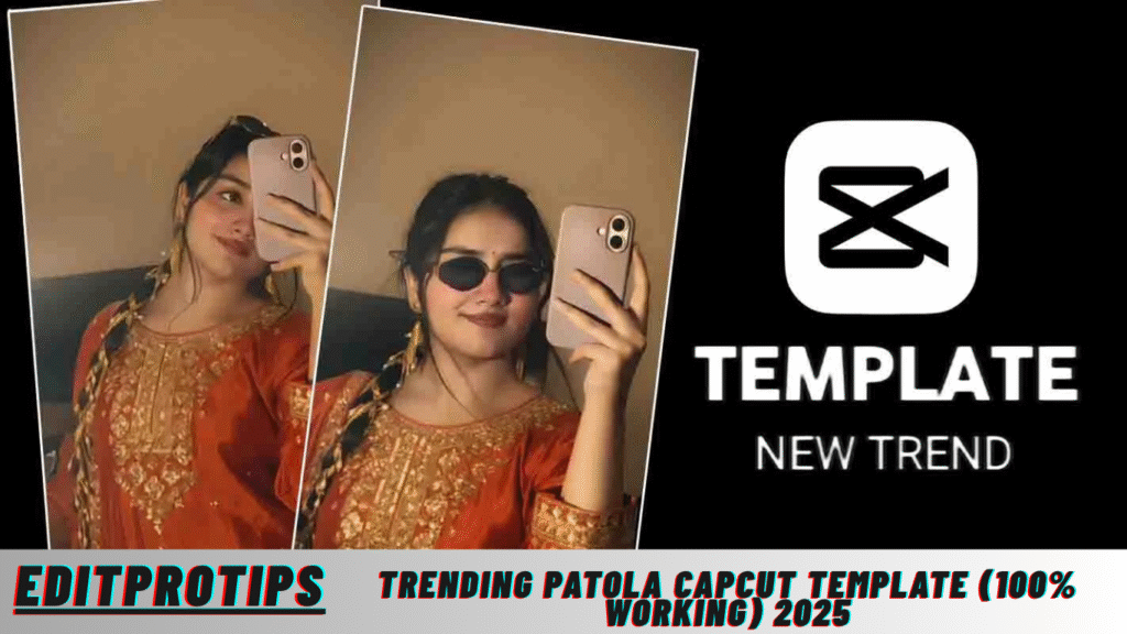 Trending Patola Capcut Template (100% Working) 2025