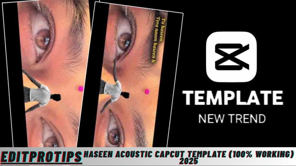 Haseen Acoustic Capcut Template (100% Working) 2025