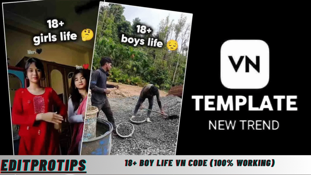 18+ Boy Life Vn Code (100% Working)